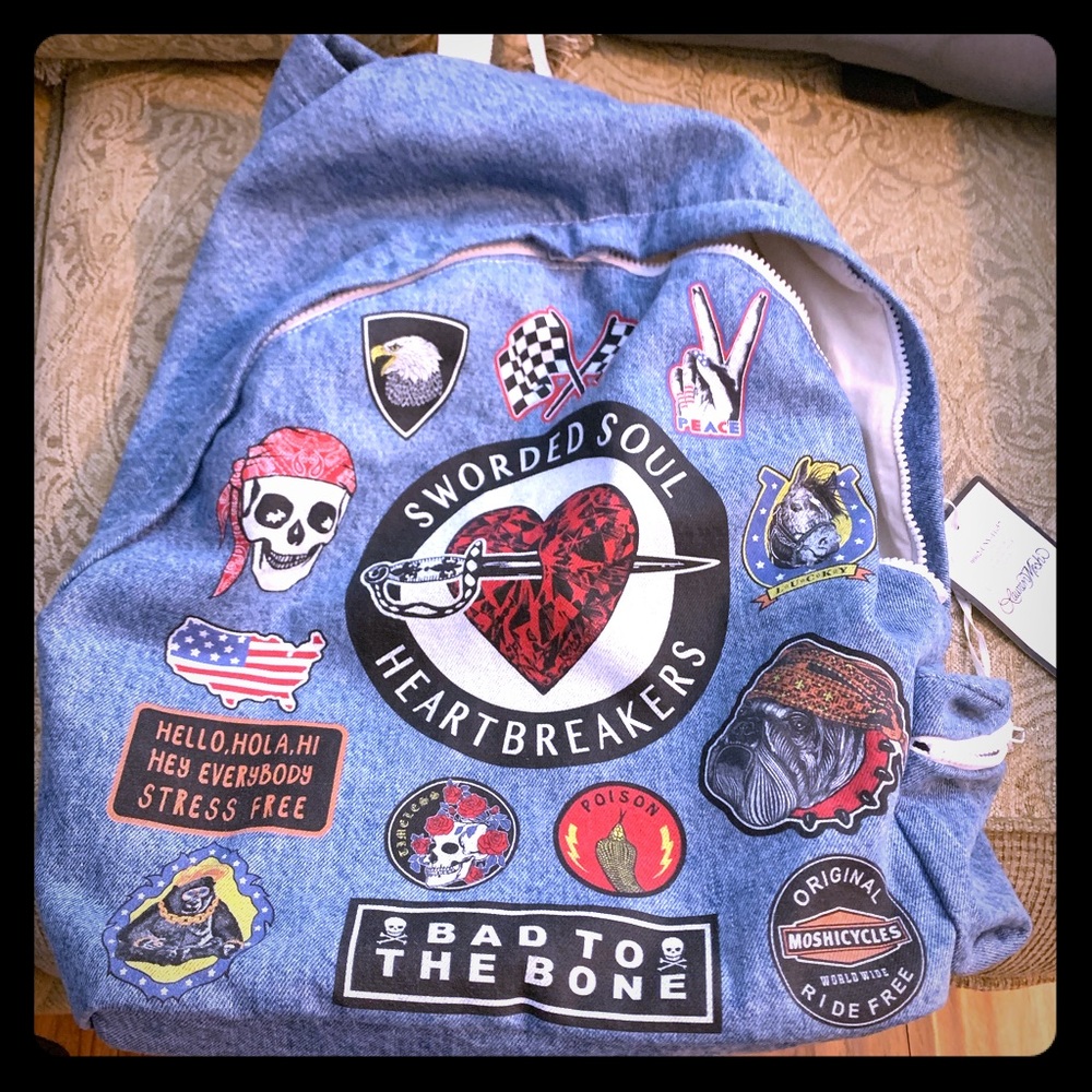 Jean Lauren Moshi backpack